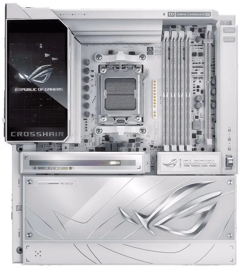 Montaje Placa Base ASUS ROG CROSSHAIR X870E GLACIAL Vinateros Moratalaz Vinateros PC - Montaje Placa Base ASUS ROG CROSSHAIR X870E GLACIAL Vinateros Moratalaz